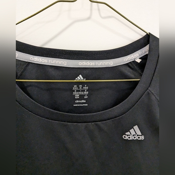 Adidas running black long sleeve top - Picture 2 of 4